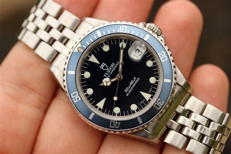 Tudor Submariner 36mm Blue Dial Tudor Submariner 75090